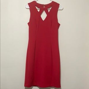 Lovely red guess dress ,size 10, petite.❤️❤️